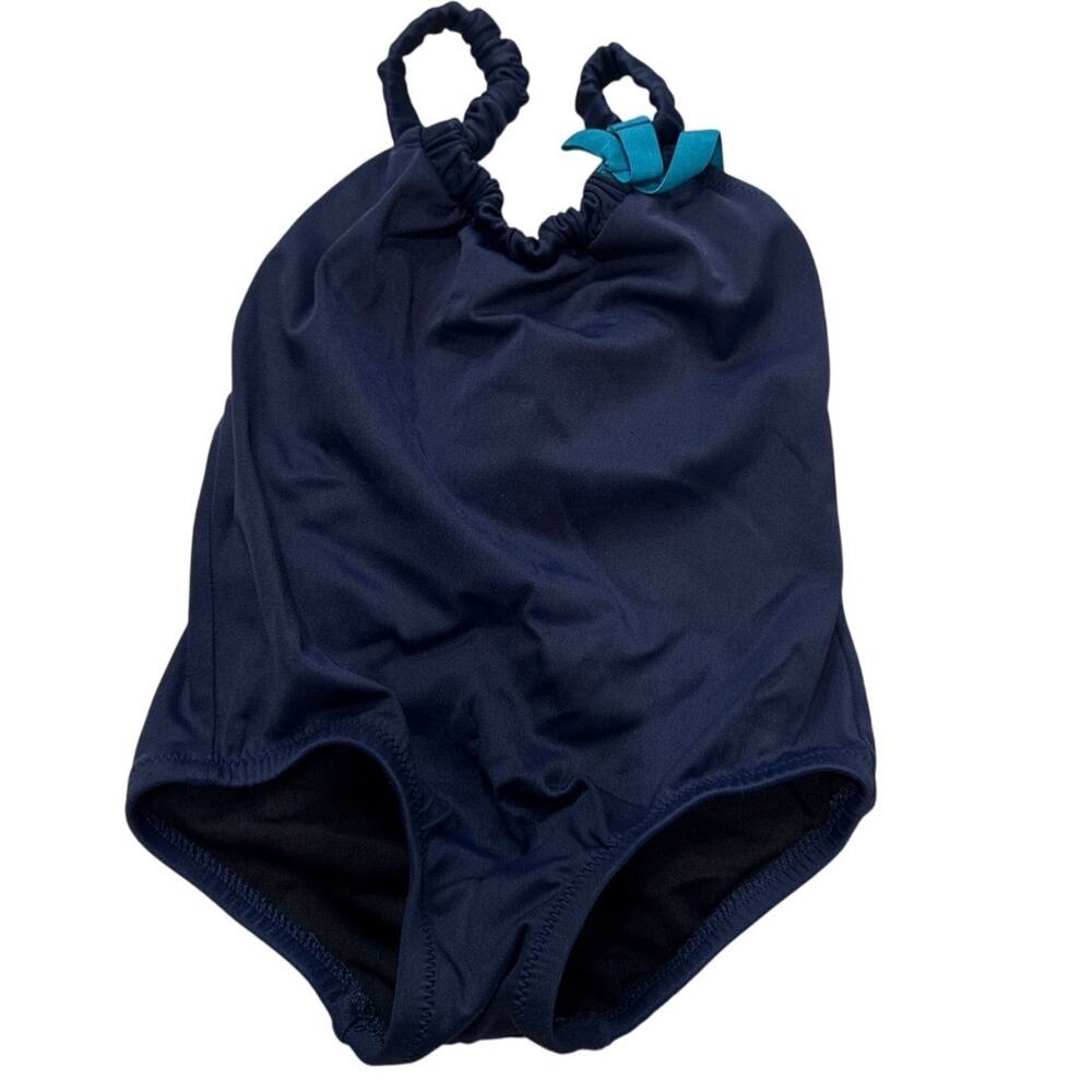 Crewcut Navy one piece swimsuit size 2Y